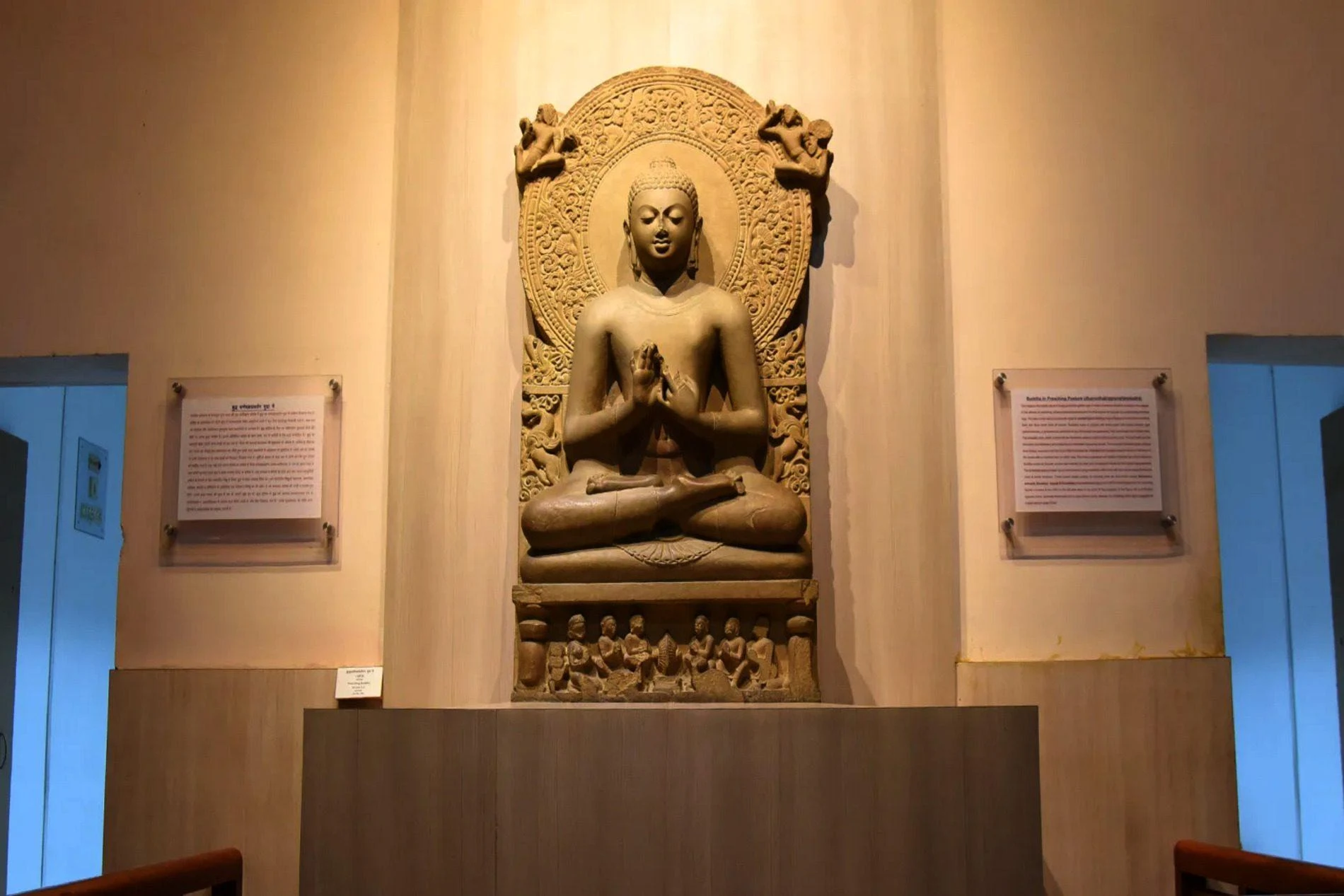 Buddha carving detail